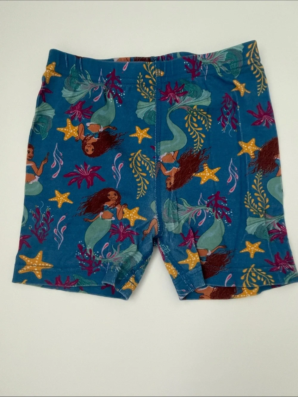 Hanna Andersson Blue Mermaid Graphic Pajama Set